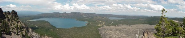 Newberry Caldera and the Big Obsidian Flow, Newberry National Volcanic Monument, Oregon