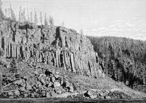 Obsidian Cliff in 1888