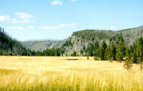 Obsidian Cliff in 1998